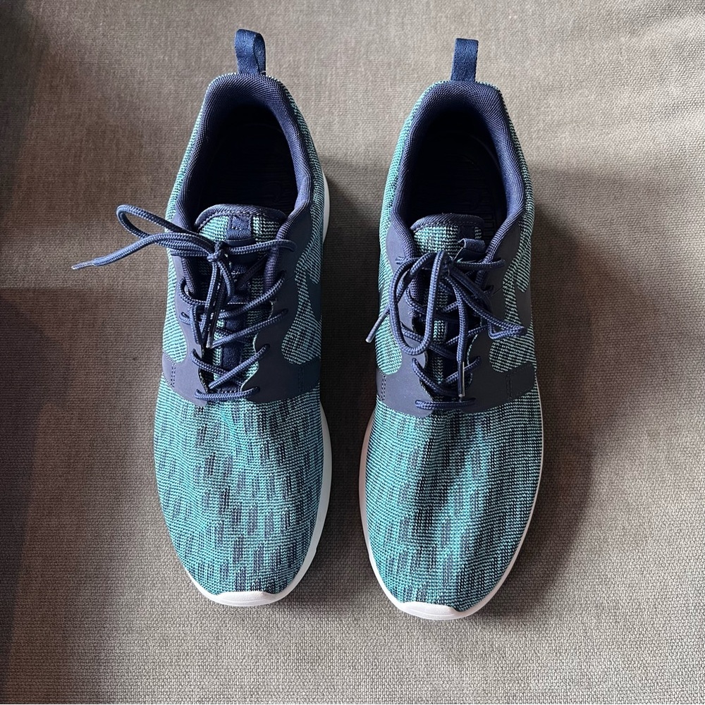 NEW Nike Roshe One KJCRD Sneakers Blue 11‎